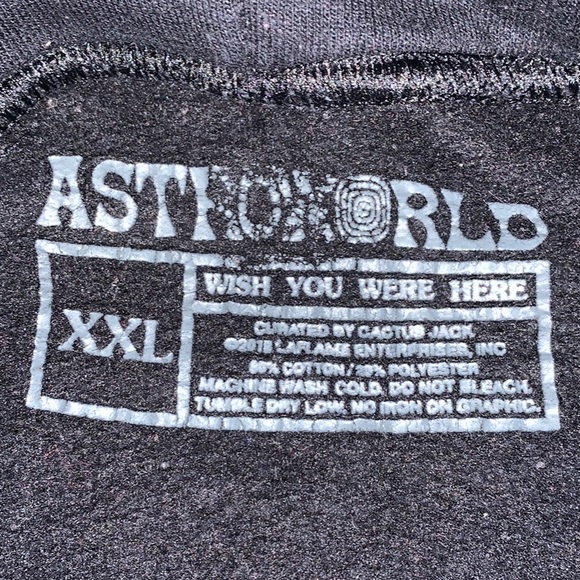 Original Travis Scott Astroworld Sweatshirt XXL - Picture 5 of 5